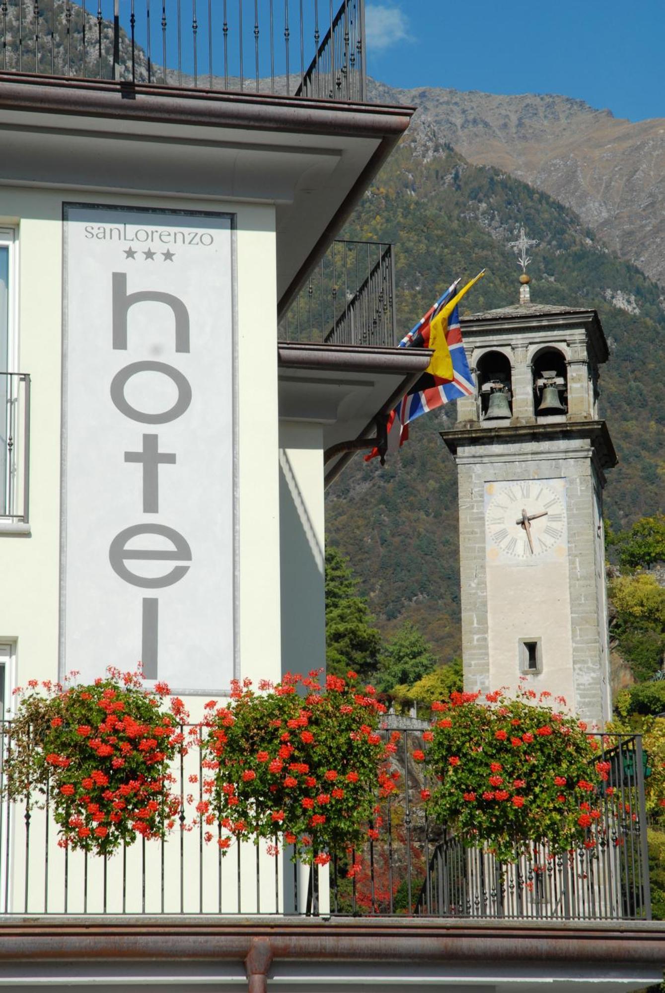 Hotel San Lorenzo Chiavenna Εξωτερικό φωτογραφία